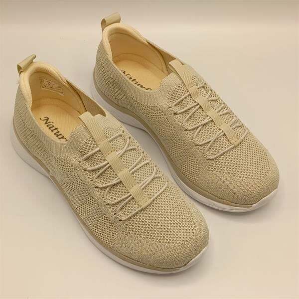 Adara Bej Kadın Spor Ayakkabı – Rahat & Hafif Tasarım - 2