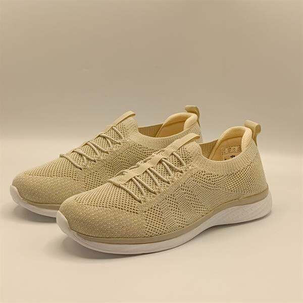 Adara Bej Kadın Spor Ayakkabı – Rahat & Hafif Tasarım - 4