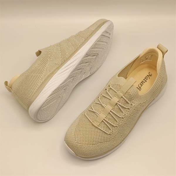 Adara Bej Kadın Spor Ayakkabı – Rahat & Hafif Tasarım - 5