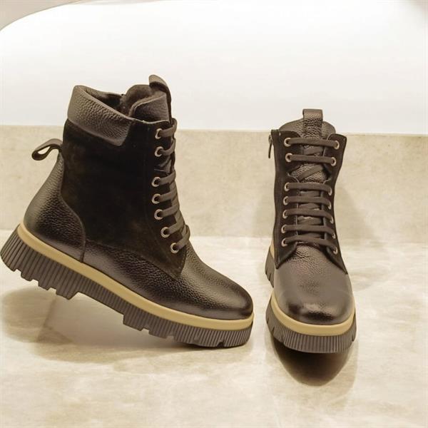 Adel Siyah Deri Kadın Postal - 6