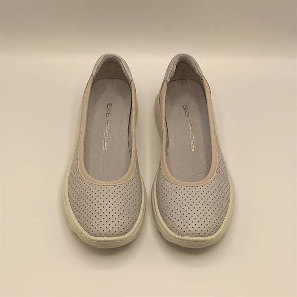 Adela Mavi Deri Günlük Kadın Ayakkabı - 3