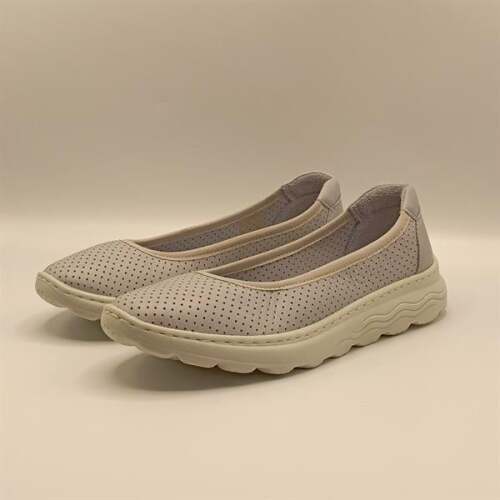 Adela Mavi Deri Günlük Kadın Ayakkabı - 4