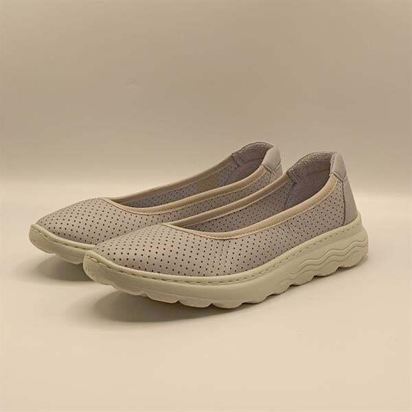 Adela Mavi Deri Günlük Kadın Ayakkabı - 4