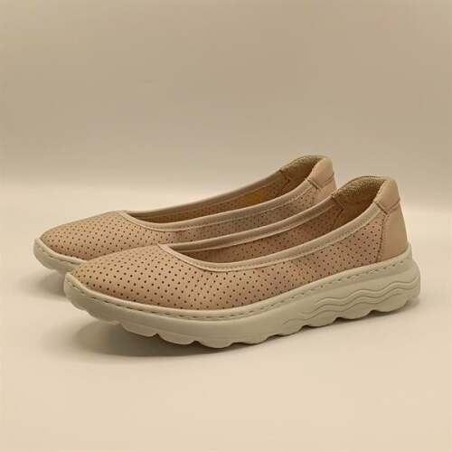 Adela Pudra Deri Günlük Kadın Ayakkabı - 4