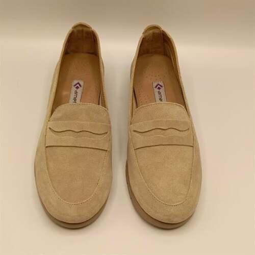 Adonia Bej Süet Casual Ayakkabı - 3