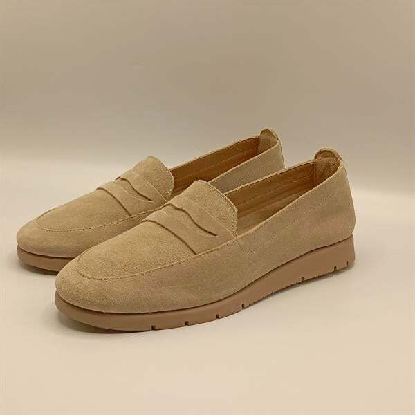Adonia Bej Süet Casual Ayakkabı - 4