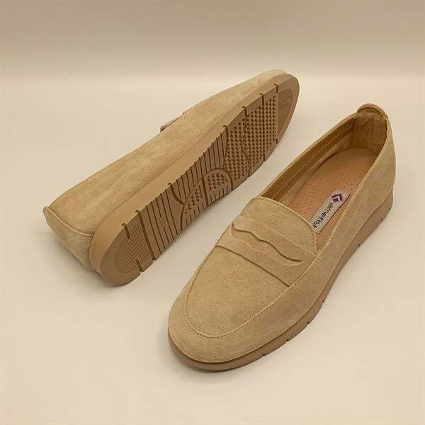 Adonia Bej Süet Casual Ayakkabı - 5