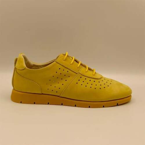 Agna Sarı Nubuk Kadın Loafer