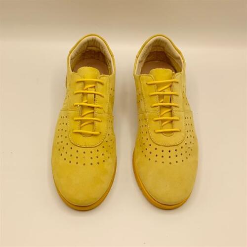 Agna Sarı Nubuk Kadın Loafer - 3