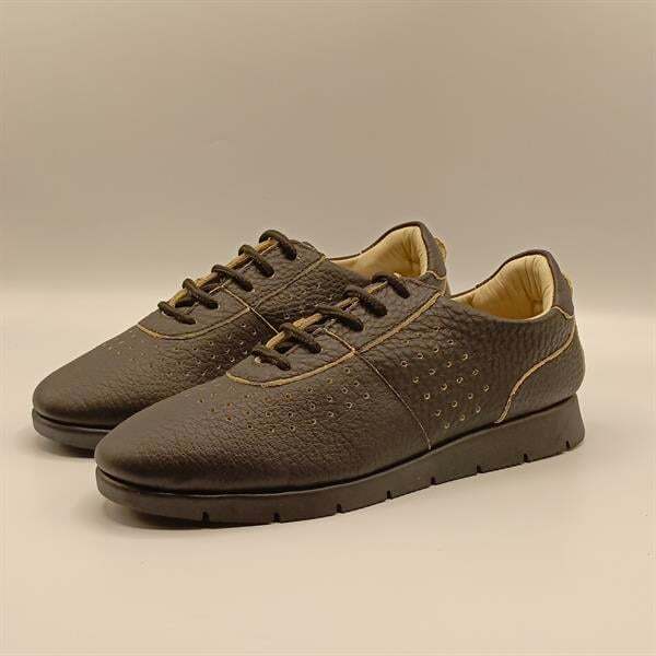 Agna Siyah Nubuk Kadın Loafer - 4