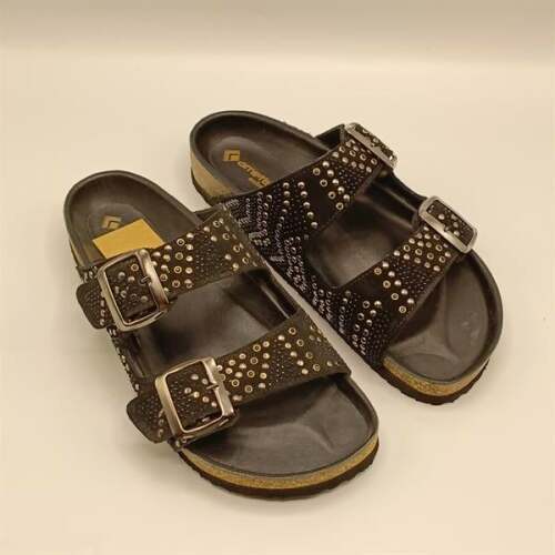 Aidan Siyah Mantar Taban Ortopedik Terlik - 2