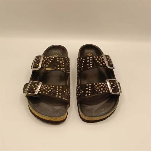 Aidan Siyah Mantar Taban Ortopedik Terlik - 3