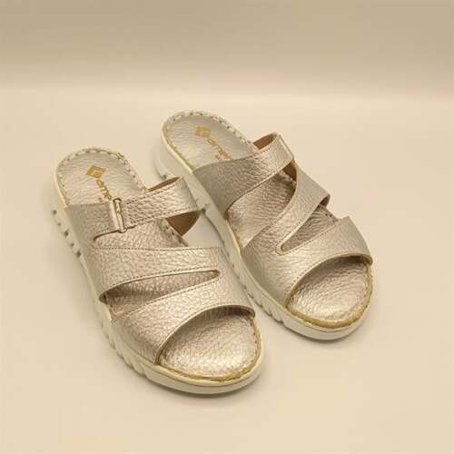 Alda Siyah Deri Comfort Kadın Terlik - 2