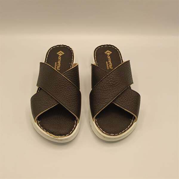 Alessia Siyah Deri Comfort Kadın  Terlik - 3