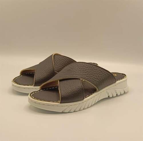 Alessia Siyah Deri Comfort Kadın  Terlik - 4