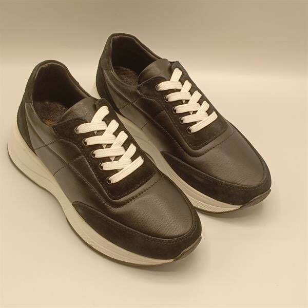 Ametist Collection Como Siyah Kadın Deri Spor Ayakkabı – Şık & Konforlu Tasarım - 2