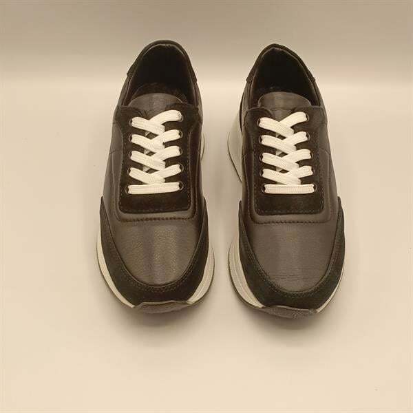 Ametist Collection Como Siyah Kadın Deri Spor Ayakkabı – Şık & Konforlu Tasarım - 3