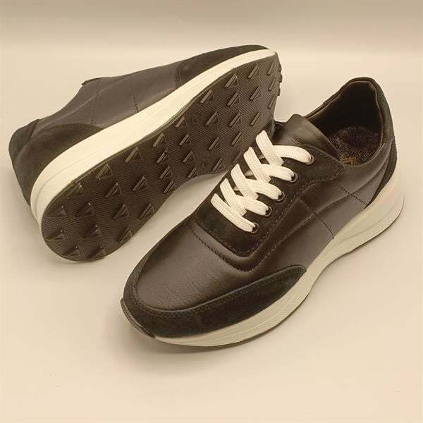 Ametist Collection Como Siyah Kadın Deri Spor Ayakkabı – Şık & Konforlu Tasarım - 5