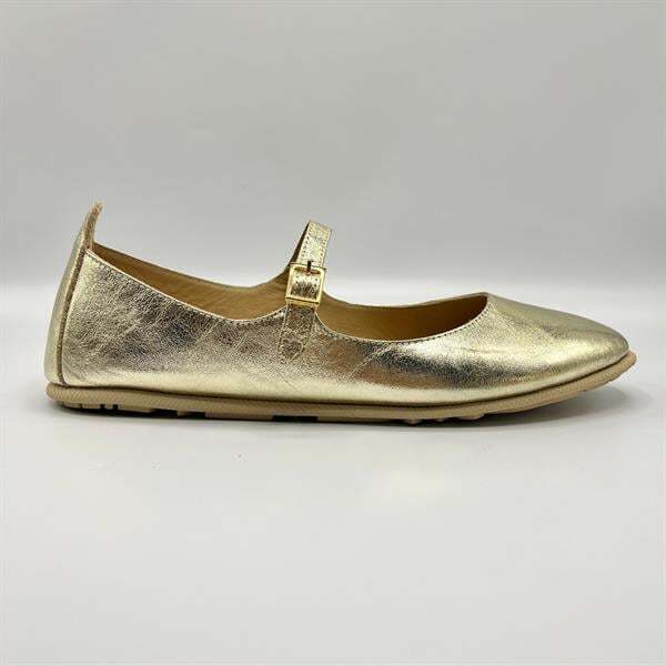 Ametist Exclusive Beylis Gold Deri Babet – Hafif, Esnek, Bilekten Bağlamalı - 1