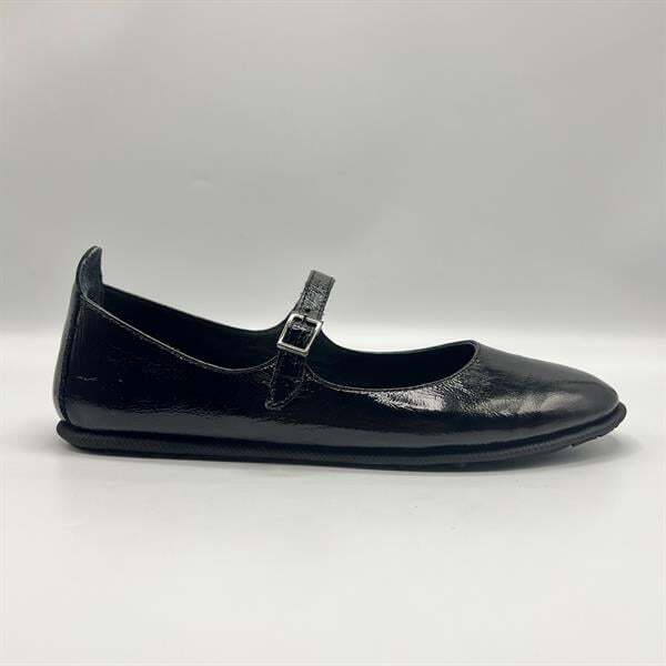 Ametist Exclusive Beylis Siyah Deri Babet - 1