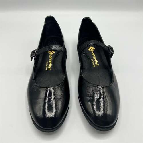 Ametist Exclusive Beylis Siyah Deri Babet - 3