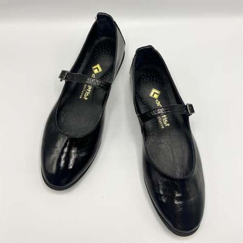 Ametist Exclusive Beylis Siyah Deri Babet - 5