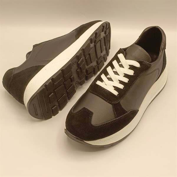 Ametist Exclusive Grande Siyah Kadın Deri Spor Ayakkabı – Hafif & Dayanıklı - 4