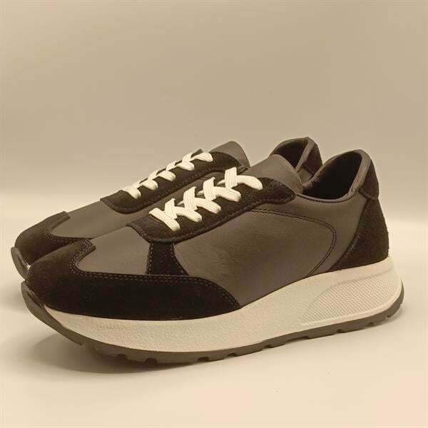 Ametist Exclusive Grande Siyah Kadın Deri Spor Ayakkabı – Hafif & Dayanıklı - 5