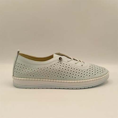 Ametist Exclusive Lugano Mavi Hakiki Deri Kadın Sneaker – El İşçiliği ve Konfor