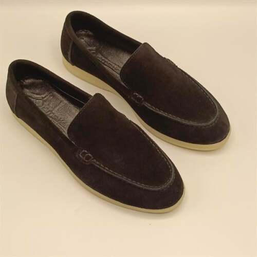 Amy Siyah Süet Kadın Loafer Ayakkabı - 2