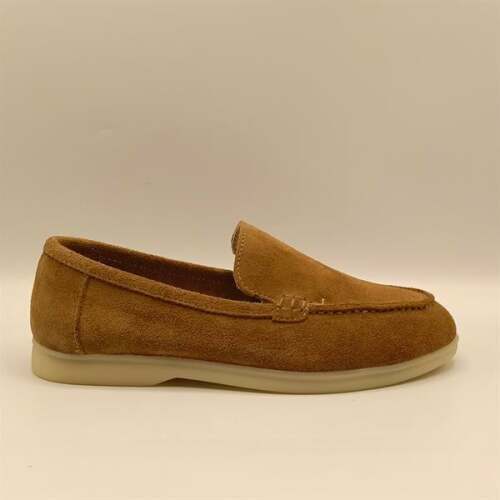 Amy Taba Süet Kadın Loafer Ayakkabı