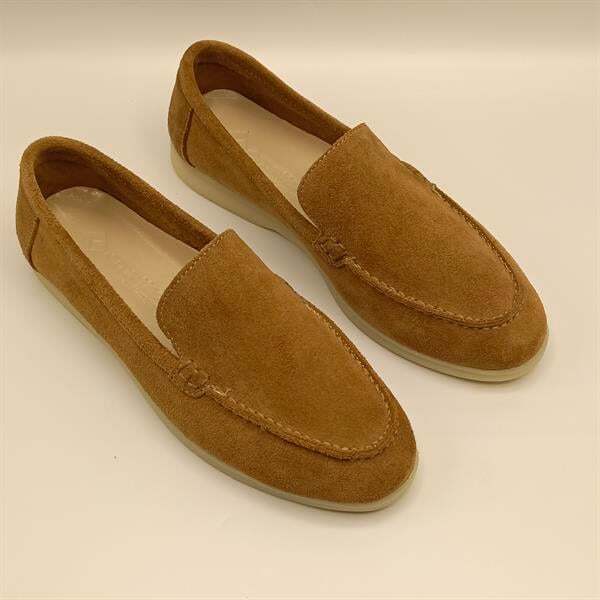 Amy Taba Süet Kadın Loafer Ayakkabı - 2