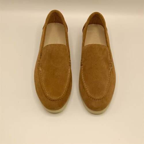 Amy Taba Süet Kadın Loafer Ayakkabı - 3