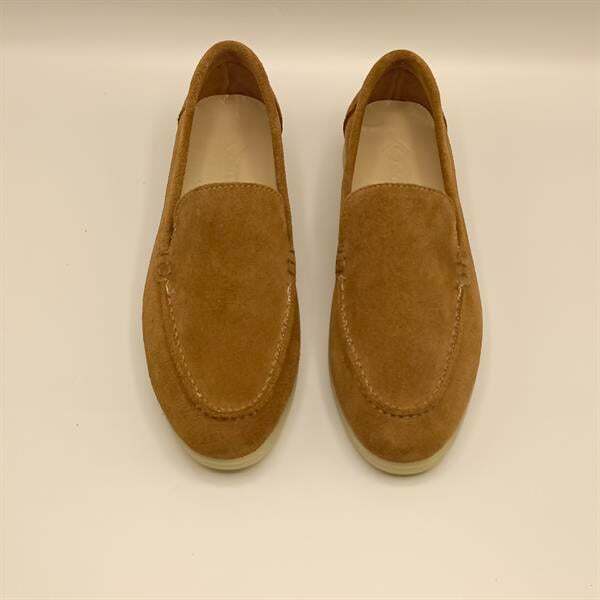 Amy Taba Süet Kadın Loafer Ayakkabı - 3