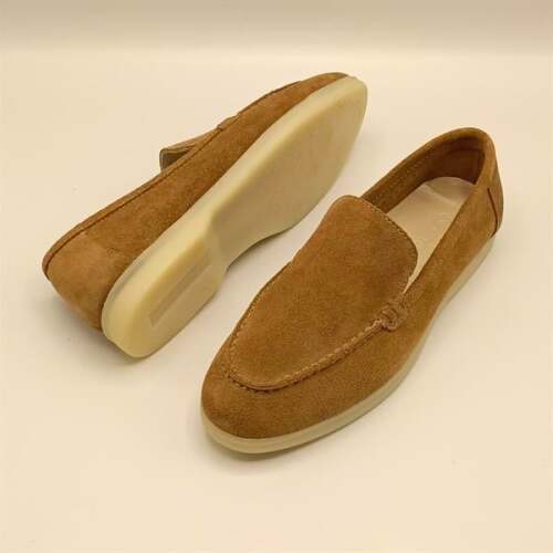 Amy Taba Süet Kadın Loafer Ayakkabı - 6