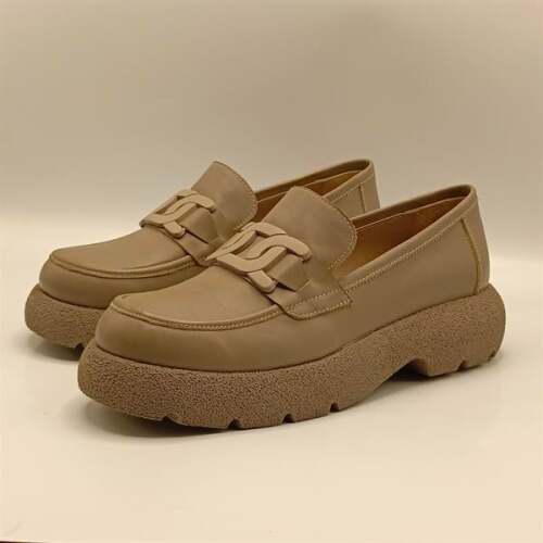 Anatolia Vizon Deri Kadın Günlük Ayakkabı - 4