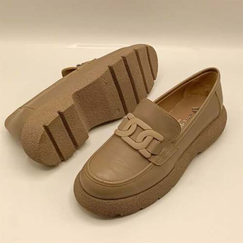 Anatolia Vizon Deri Kadın Günlük Ayakkabı - 5