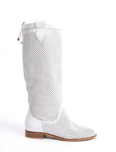 Apolline Yazlık Beyaz Kadın Çizme