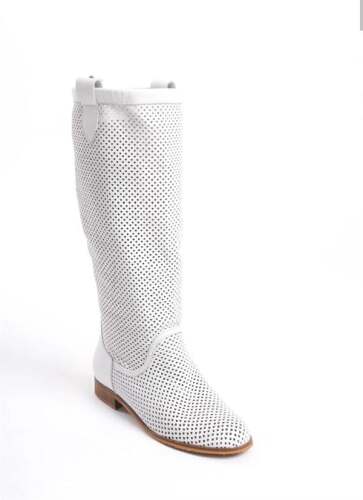 Apolline Yazlık Beyaz Kadın Çizme - 2