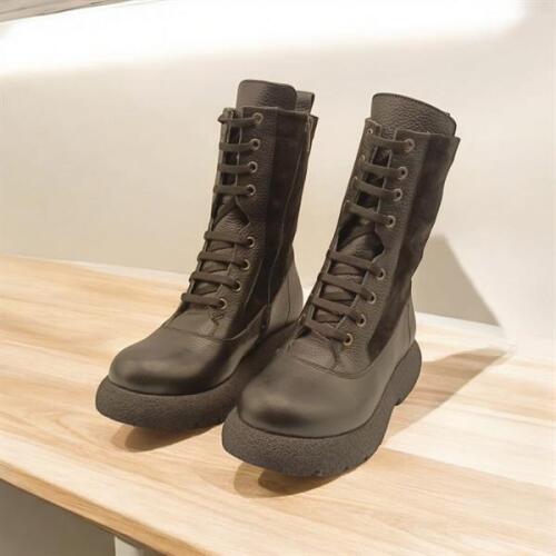 Aries Siyah Deri Kadın Postal - 2