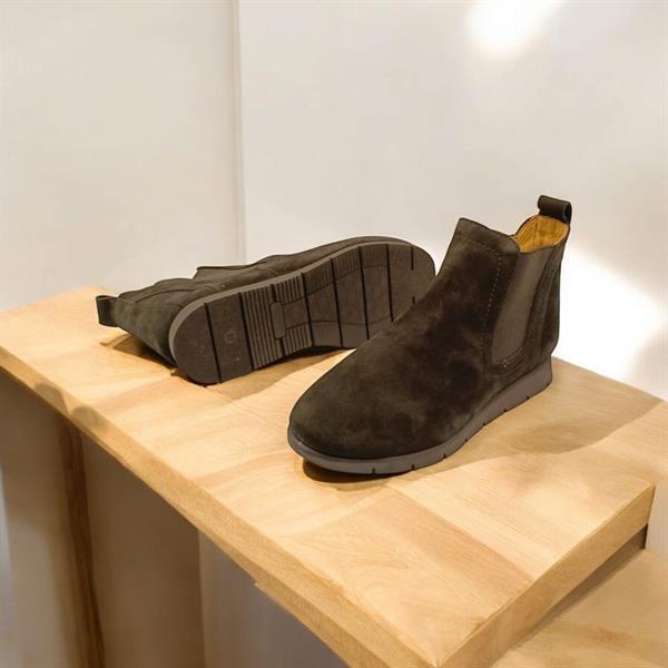 Arya Siyah Deri Kadın Bot - 4