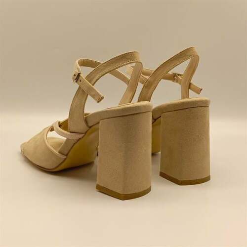 Aster Bej  Topuklu Sandalet - 5