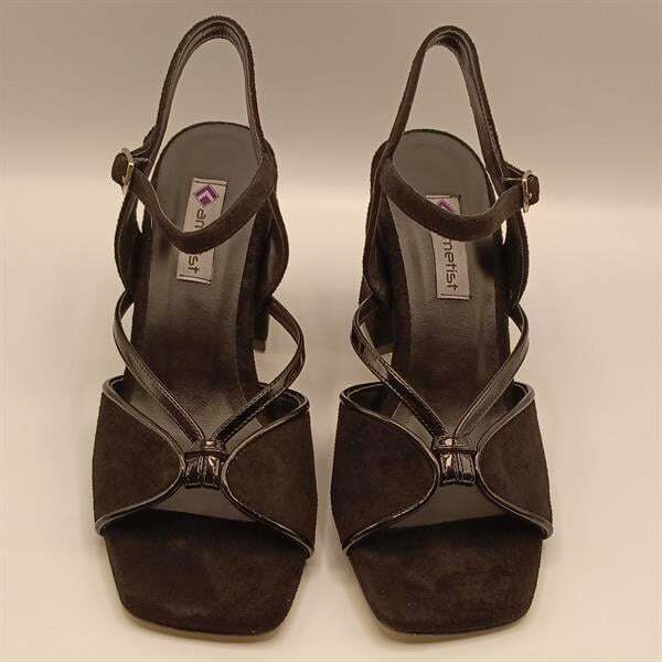 Aster Siyah Topuklu Sandalet - 3