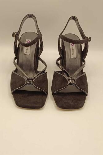 Aster Siyah Topuklu Sandalet - 8