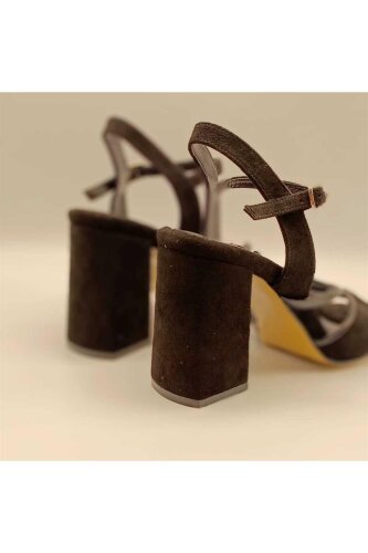 Aster Siyah Topuklu Sandalet - 15