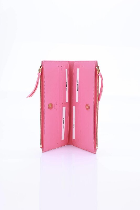Barbara Fuşya Kadın Cüzdanı - 3