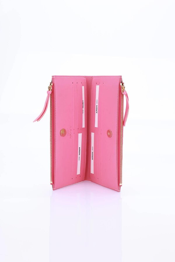 Barbara Fuşya Kadın Cüzdanı - 3