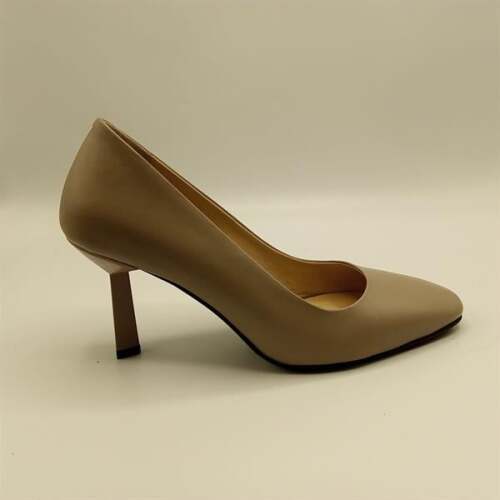 Beatriz Vizon Deri Üçgen Topuklu Kadın Ayakkabı