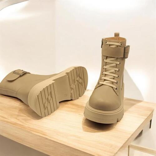 Belfast Vizon Deri Kadın Postal