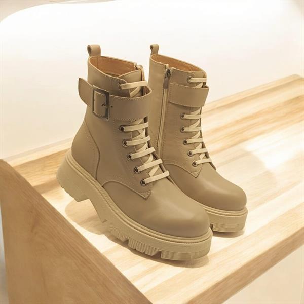 Belfast Vizon Deri Kadın Postal - 4